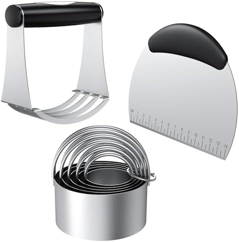 Biscuit Cutter Set, Dough Blender, Pastry Cutter, Biscuit Cutter, Dough Cutter by Unknown