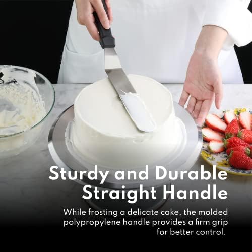 New Star Foodservice Angled Icing Spatula, 8 Inch Blade, 13 Inch Overall - Image 7
