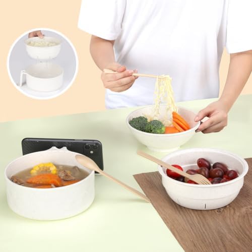 Microwave Ramen Cooker, Ramen Bowl Set, Noodle Bowl - Image 3