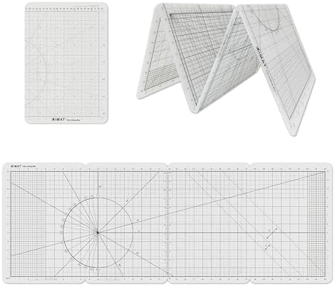 iMAT Flip Cutting Mat M Type Foldable Double-Sided Translucent by iMAT