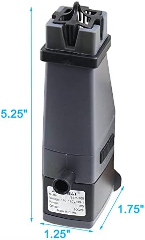 AQUANEAT Aquarium Surface Skimmer, Protein Skimmer, Internal Filter - Image 4