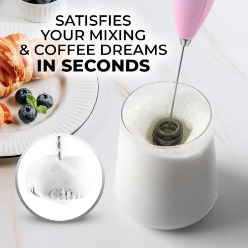 Zulay Kitchen Powerful Milk Frother Wand - Image 2