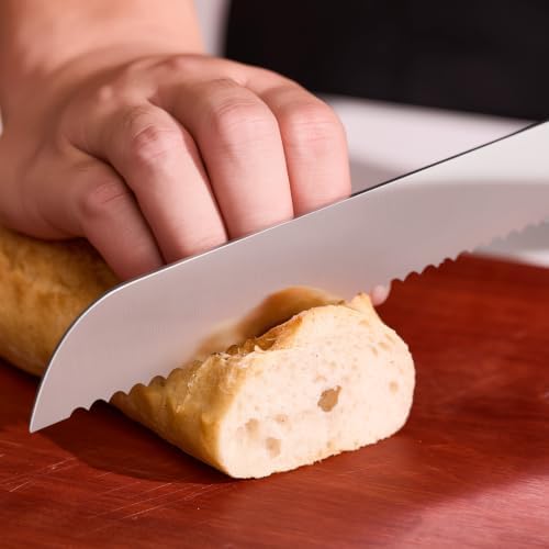 Rondauno Bread Knife, 10 in Sourdough Knives - Image 4