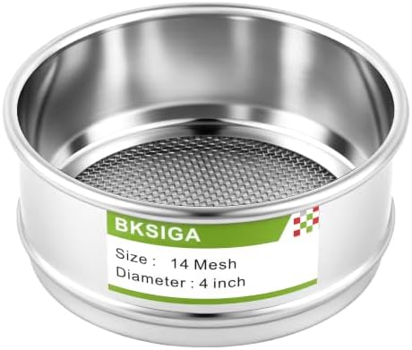 304 Stainless Steel Wire Cloth Lab Sieves, 14 Mesh Test Sieve by Unknown
