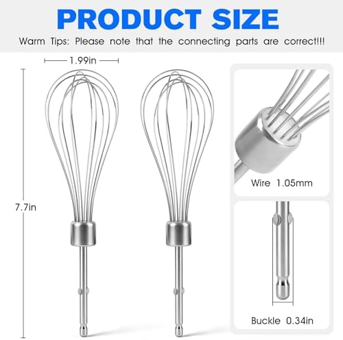 Hand Mixer Whisk Attachment Replacement Hamilton Beach Hand Mixer Attachments - Image 3
