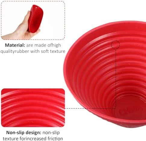 Gjinxi 3PCs Rubber Jar Openers, Non-Slip Jar Grippers - Image 3