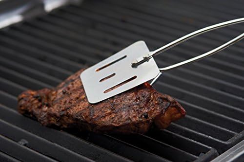 GrillPro 40730 Chrome Plated 2-in-1 Turner/Tong - Image 4