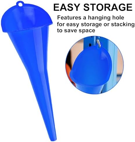 3-Pack Long-Neck Oil Funnels, Gas & Transmission Fluid - Image 5