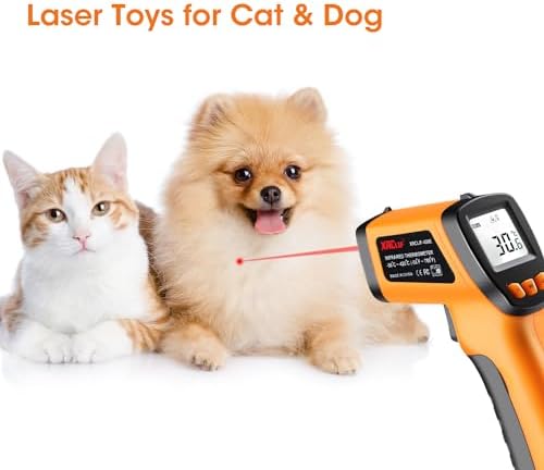 Infrared Thermometer Gun for Cooking, Laser Thermometer Temperature Gun - Image 7