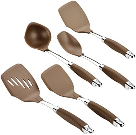 Anolon SureGrip Gadgets Nonstick Utensil Kitchen Cooking Tools Set, 5 Piece by Anolon