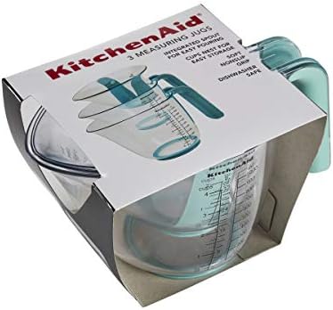 KitchenAid KO298OSAQA Gourmet Measuring Jugs, Aqua Sky - Image 6