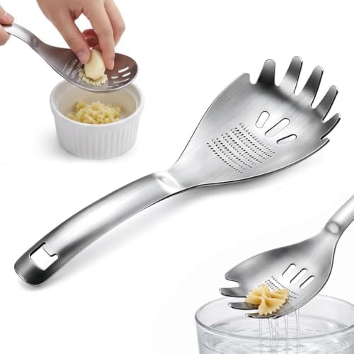 5-in-1 Stainless Steel Cooking Spoon, Egg Separator and Bottle Opener, Kitchen by Unknown