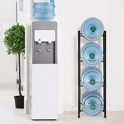 LIANTRAL Water Cooler Jug Rack, 5 Gallon Water Jug Holder Water Bottle Storage - Image 2