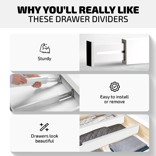 4-Pack Drawer Divider - Image 5