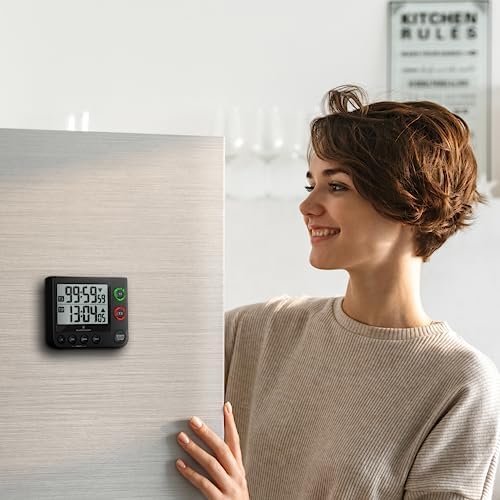 MARATHON Dual Digital Timer, 100-Hour Count Up/Down, Large Display - Image 5