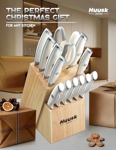 Huusk Knife Set with Block - Image 6