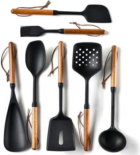 Exquisite Silicone Cooking Utensils Set by Unknown