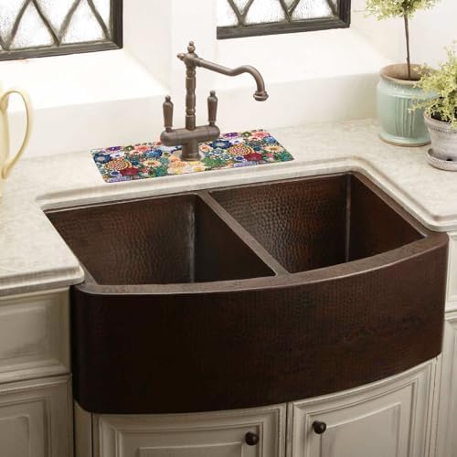 Sinkmat Absorbing Mat, 2 Pack Drying Mat Around Sink Splash Guard Behind Faucet - Image 3