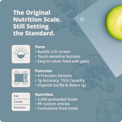 Greater Goods Food Scale with Nutrition Calculator, 000 Codes - Image 3
