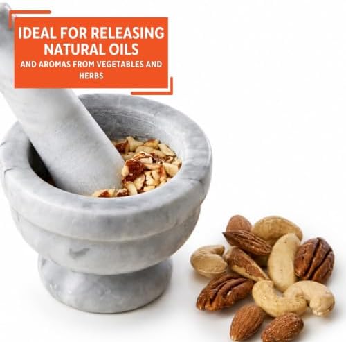 IMUSA USA Small 3.8" Marble Mortar and Pestle - Image 7