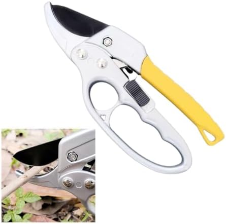 Pruning Shears, Gardening Tools Scissors, Ratcheting Pruners Heady Duty by JINOARC
