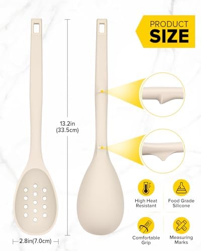 BUNDLEPRO Silicone Cooking Spoons - Image 3