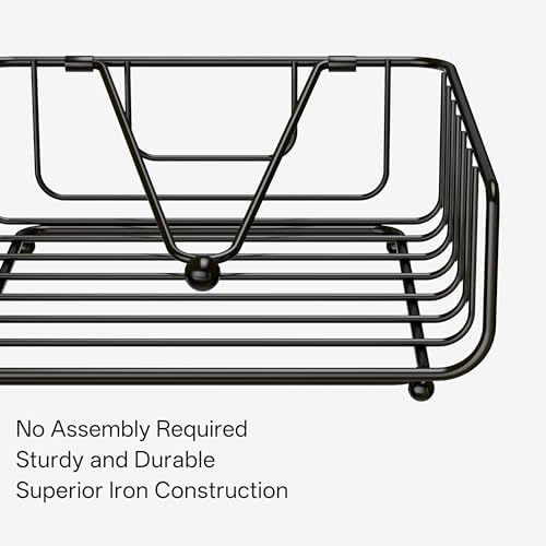 Napkin Holder for Table with Weighted Arm, Dinner Metal Flat Napkin Holders for - Image 5