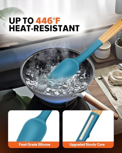 Badiano Silicone Spatula Spoon Set - Image 5