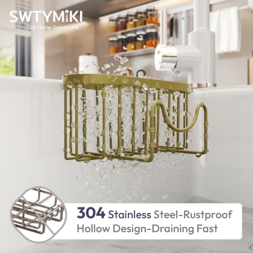 SWTYMIKI Sponge Holder for Kitchen Sink - Image 4