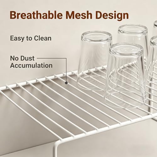 iPEGTOP Kitchen Cabinet Storage Shelf Rack - Image 5
