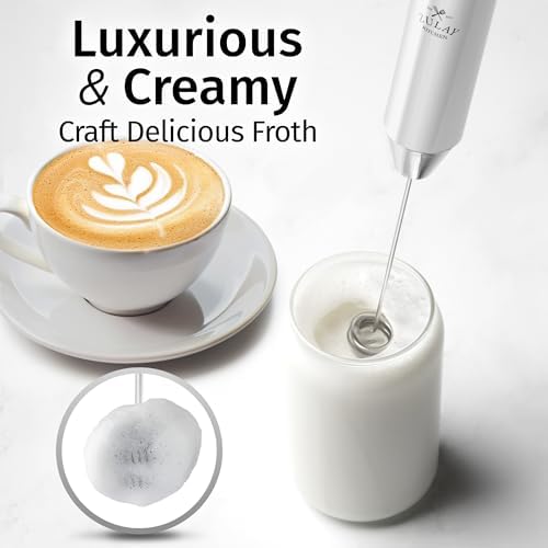 Zulay Kitchen Rechargeable Milk Frother Handheld - Image 2