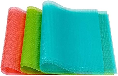 9 Pack Refrigerator Mats, Washable Fridge Mats Liners Easy to Clear Fridge Pads - Image 4