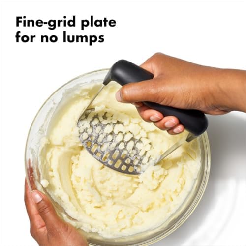 OXO Good Grips Stainless Steel Smooth Potato Masher - Image 2