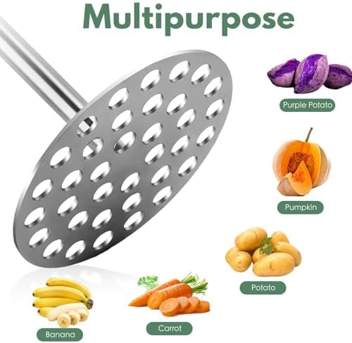 Stainless Steel Potato Masher - Image 3