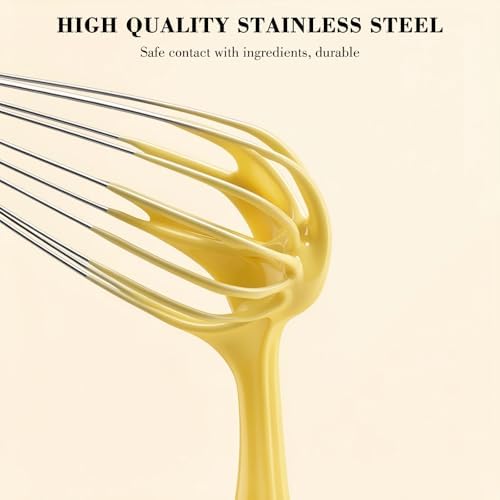 NileHome 1-Pack Stainless Steel Whisk, Kitchen Utensils - Image 3
