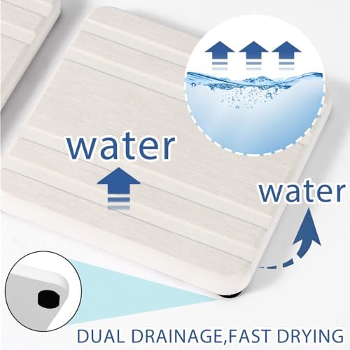 3PCS Water Absorbing Stone Tray, DryingNeat Diatomite Stone Sink Tray, Instant - Image 2