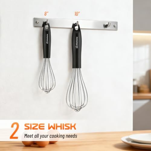 NileHome Whisk Set 8" 10" Kitchen Whisk - Image 2