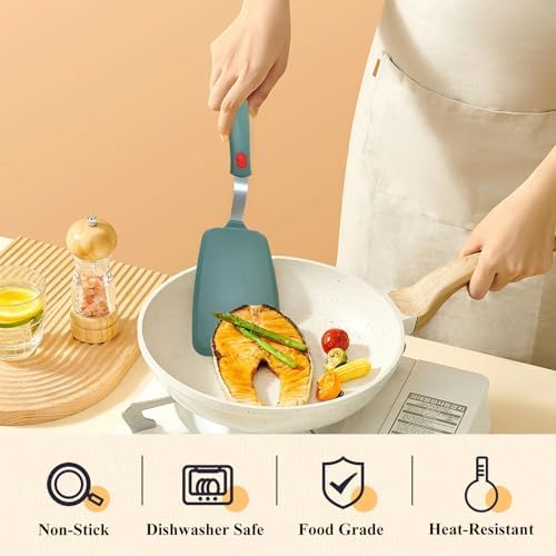 Silicone Spatula Turner, Pancake Spatulas - Image 2