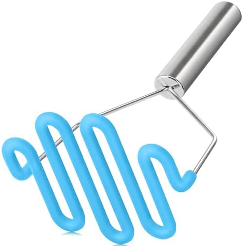 Urbanstrive Non-Scratch Silicone Potato Masher Kitchen Tool, Potatoes Masher by Urbanstrive