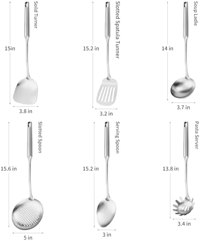 304 Stainless Steel Cooking Utensil, Kitchen Kitchen Utensil - Image 2