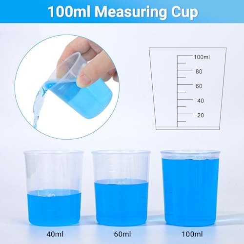 Gartful 90PCS Epoxy Mixing Cups Kit, Jewelry Making, Liquid Measuring - Image 3