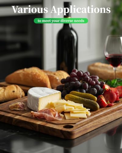 Kitsure Acacia Wood Cutting Board - Image 3
