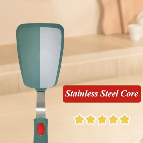 Silicone Spatula Turner, Small Pancake Spatulas - Image 5