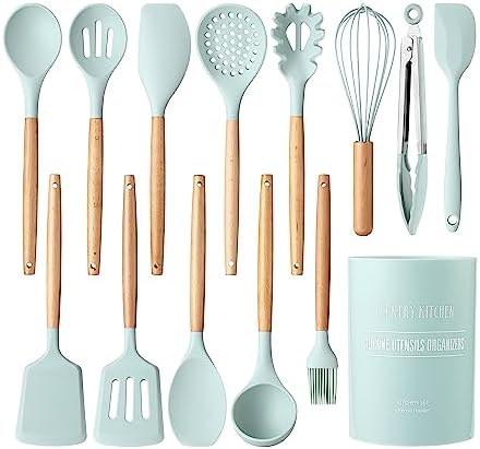 Country Kitchen Non Stick Silicone Utensil Set by CountryKitchen
