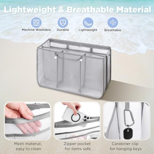 OUTXE Beach Bag Organizer Insert Divider - Image 5