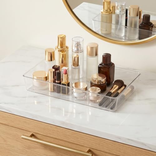 Manalete 30 Pcs Clear Plastic Drawer Organizer, Makeup & Vanity Organizer - Image 3