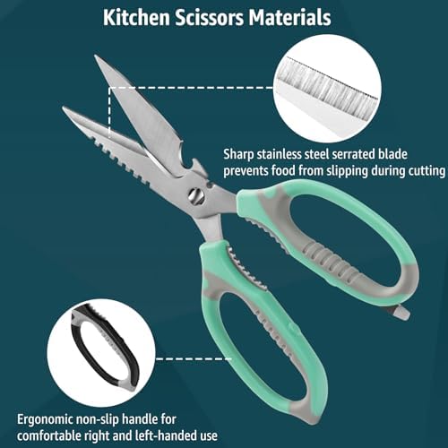 BoFuYuan Detachable Heavy Duty Kitchen Scissors - Image 5