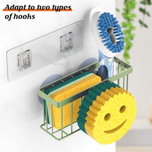 MURLONG Sponge Holder Smiley Face, Sink Caddy, Sink Organizer - Image 3