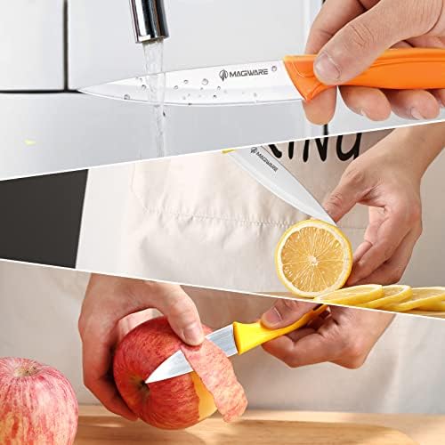 Magiware Paring Knife, Small Kitchen Vegetable Fruit Knives, 3.5 Inch Ultra - Image 2