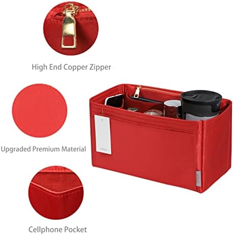 ZTUJO Purse Organizer Insert For Handbags, Silky Touching Bag Organizer Insert - Image 4